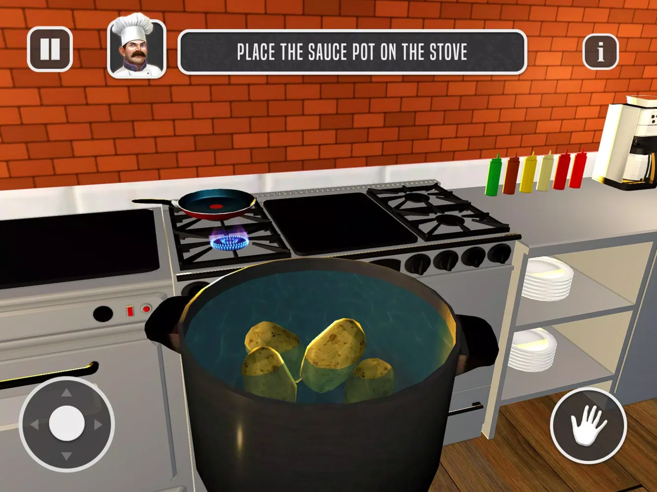 Tangkapan skrin Cooking Spies Food Simulator
