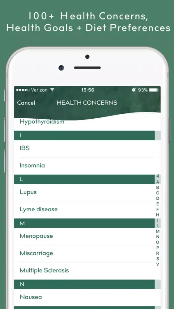 COOK + CURE | Food is Medicine应用截图