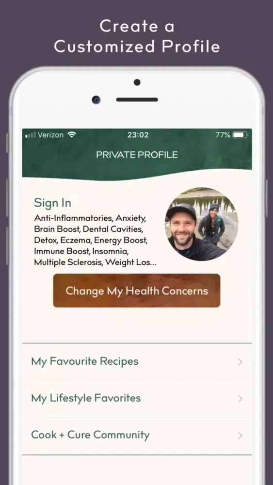 COOK + CURE | Food is Medicine应用截图