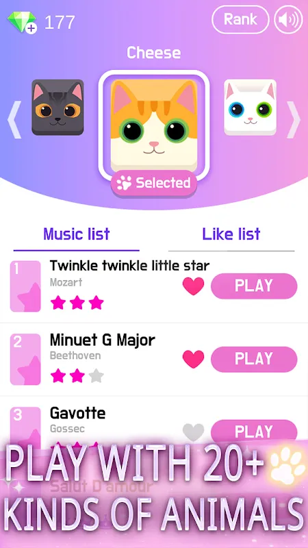 Magic cat piano tile Screenshots