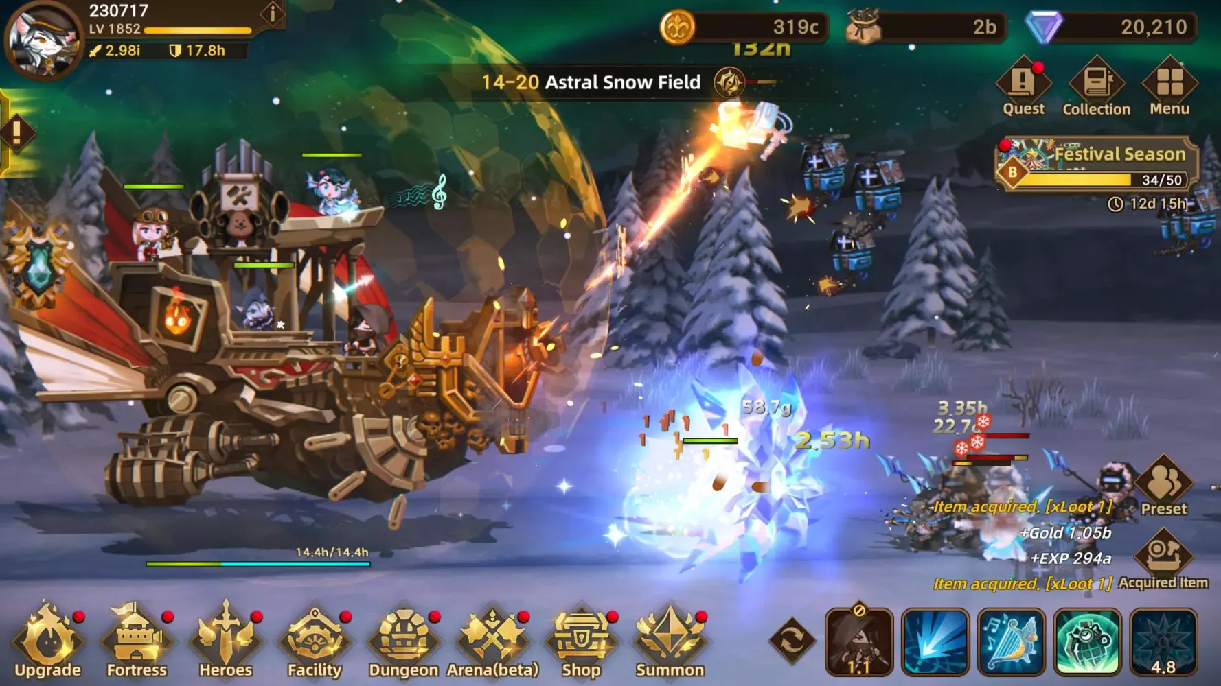 Fortress Saga स्क्रीनशॉट