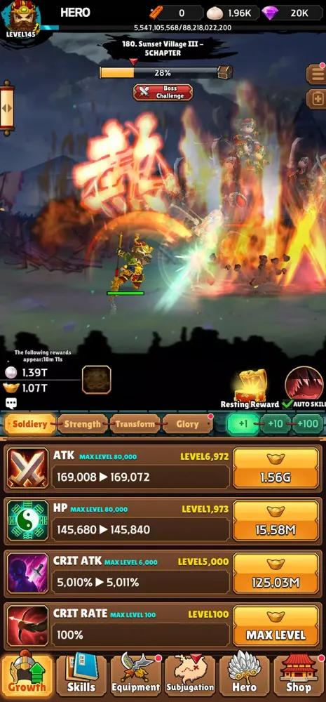 AFK Three Kingdoms : idle RPG应用截图
