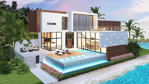 Captures d'écran de Home Design : Caribbean Life