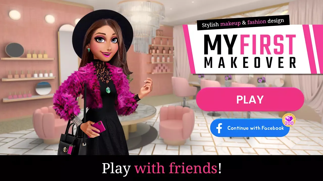 ภาพหน้าจอของ My First Makeover
