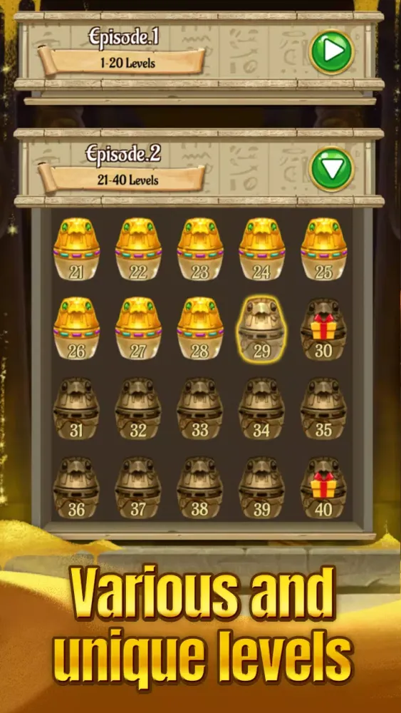 Cleopatra's Jewels Screenshots