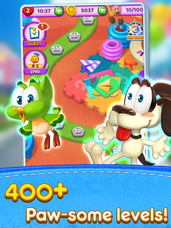 Magic Cat Match: Swipe & Blast iPad 應用截圖