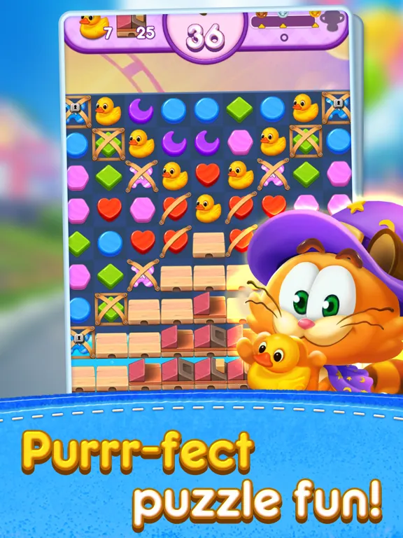 Magic Cat Match: Swipe & Blast iPad 應用截圖
