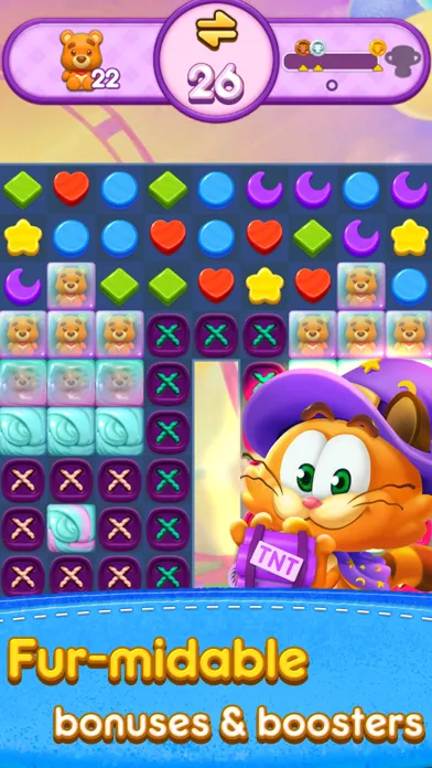 Magic Cat Match: Swipe & Blast應用截圖