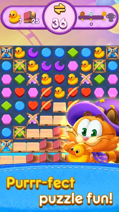 Magic Cat Match: Swipe & Blast應用截圖