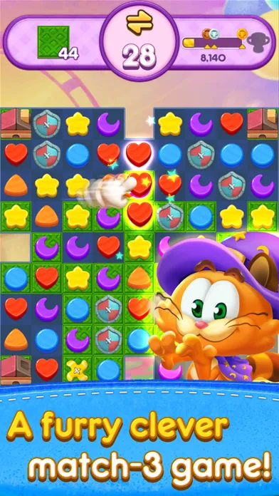 Magic Cat Match: Swipe & Blast應用截圖