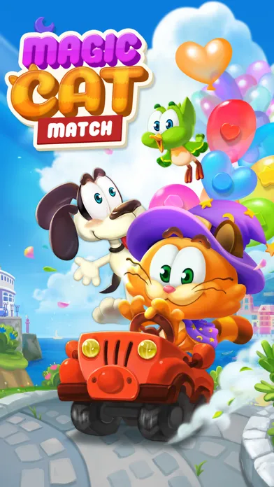 Magic Cat Match: Swipe & Blast應用截圖