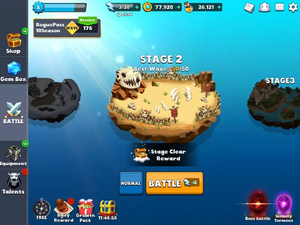 The Rogue Hero iPad  سکرین شاٹس