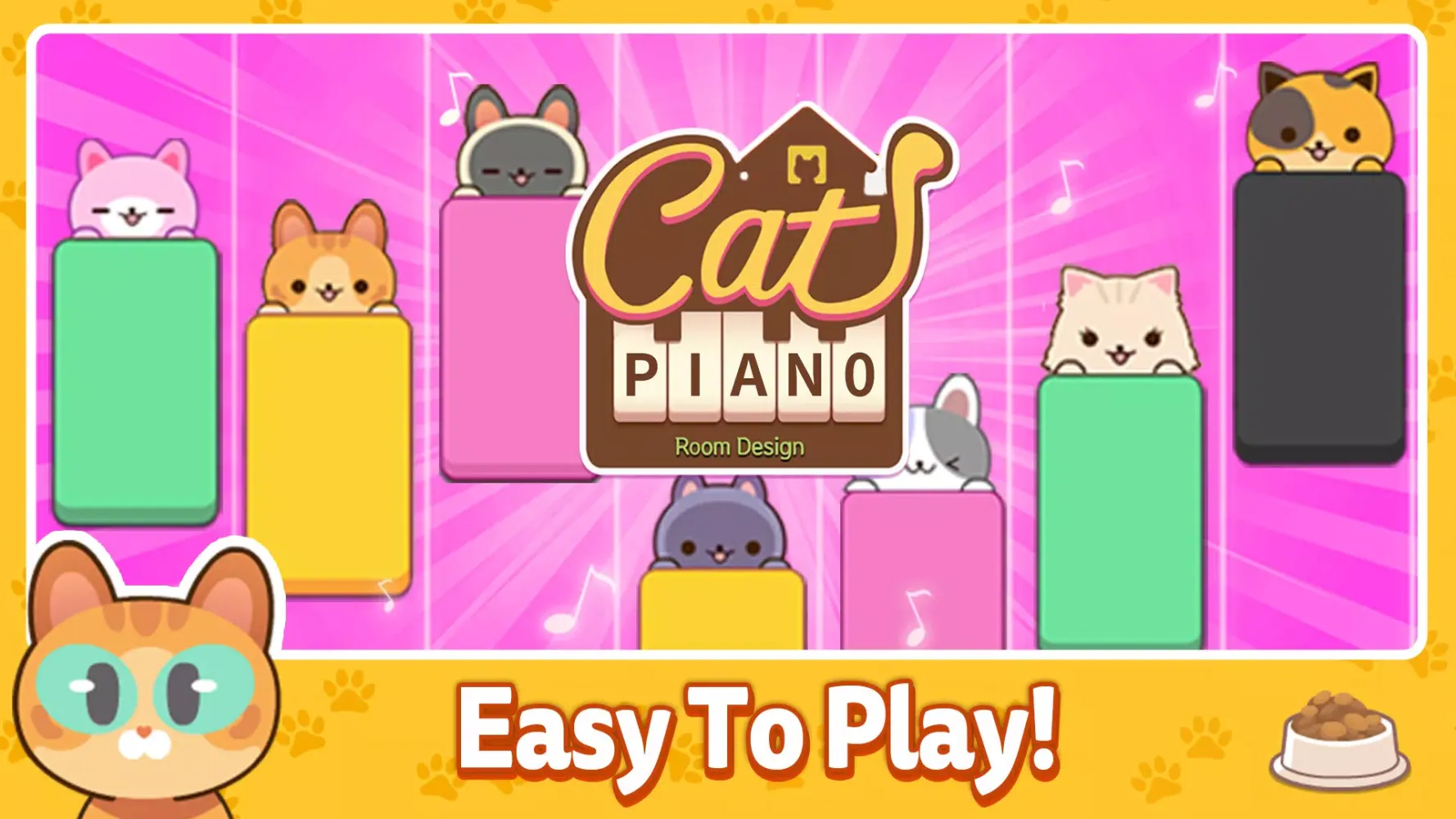 Captures d'écran de Piano Cat Tiles