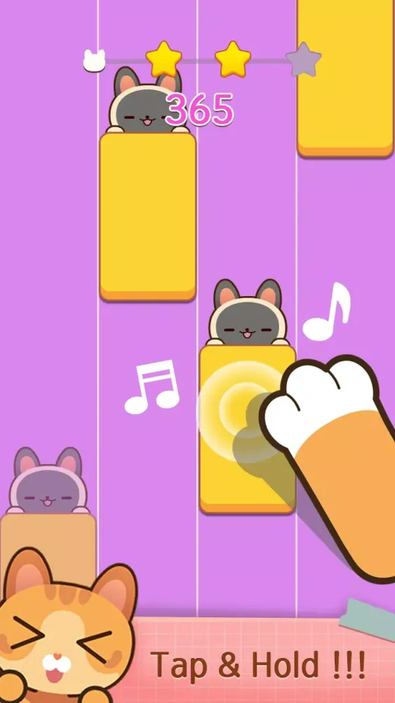 Captures d'écran de Piano Cat Tiles