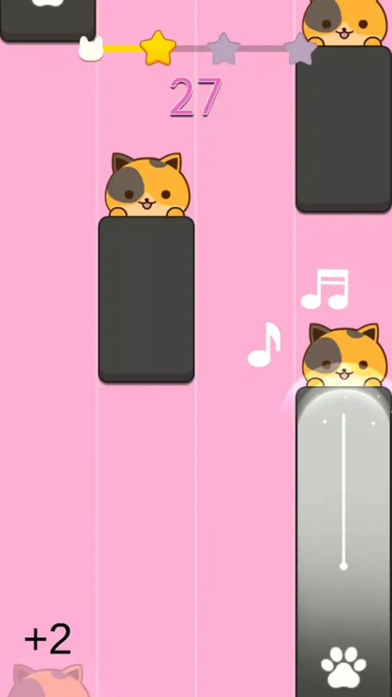 Captures d'écran de Piano Cat Tiles