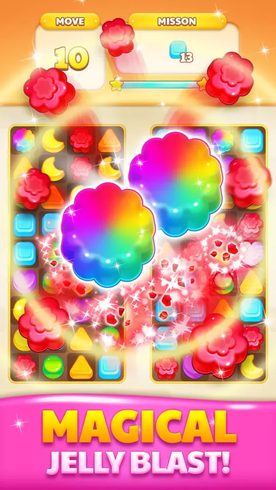 Tangkapan skrin Jelly Drops