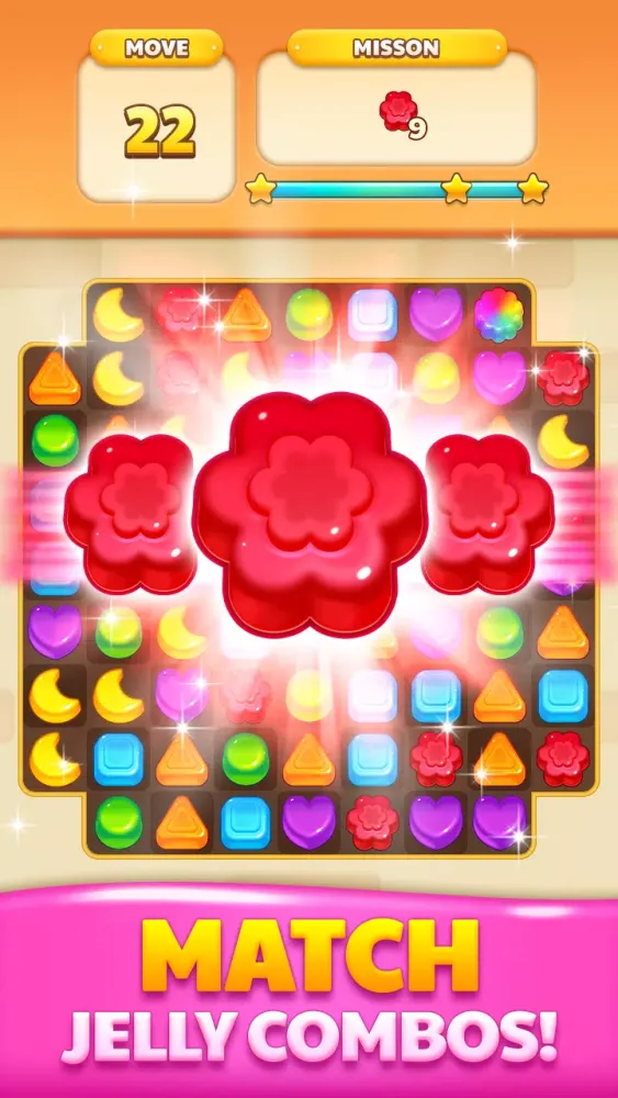 Tangkapan skrin Jelly Drops