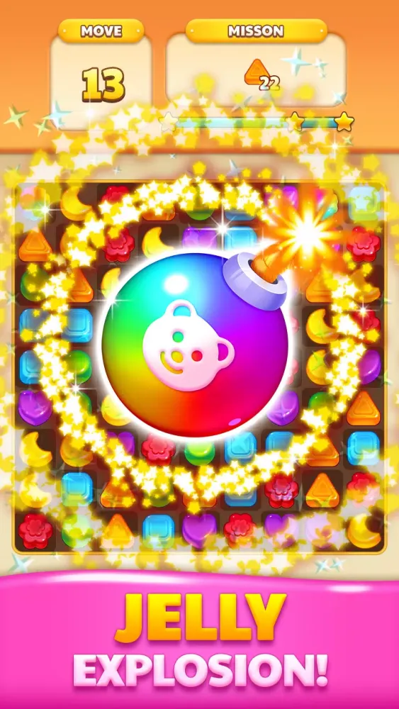 Tangkapan skrin Jelly Drops