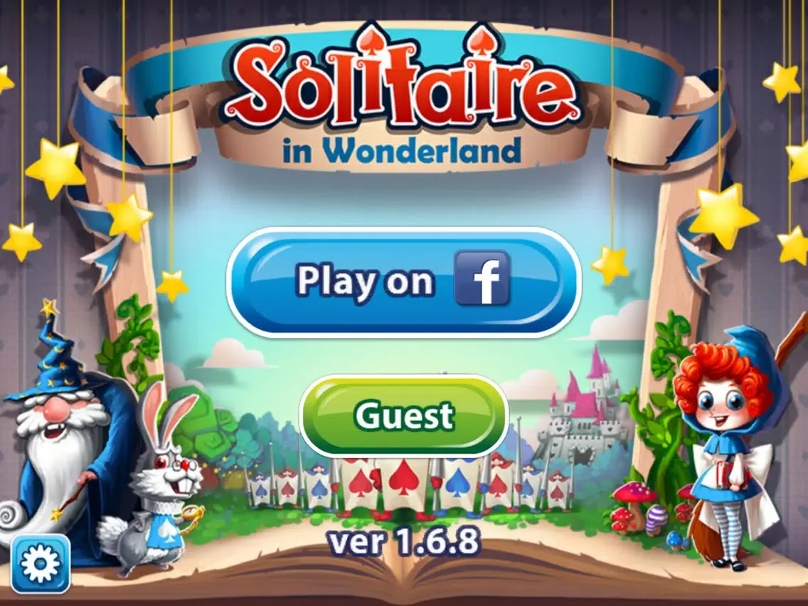 Solitaire in Wonderland iPad  스크린샷