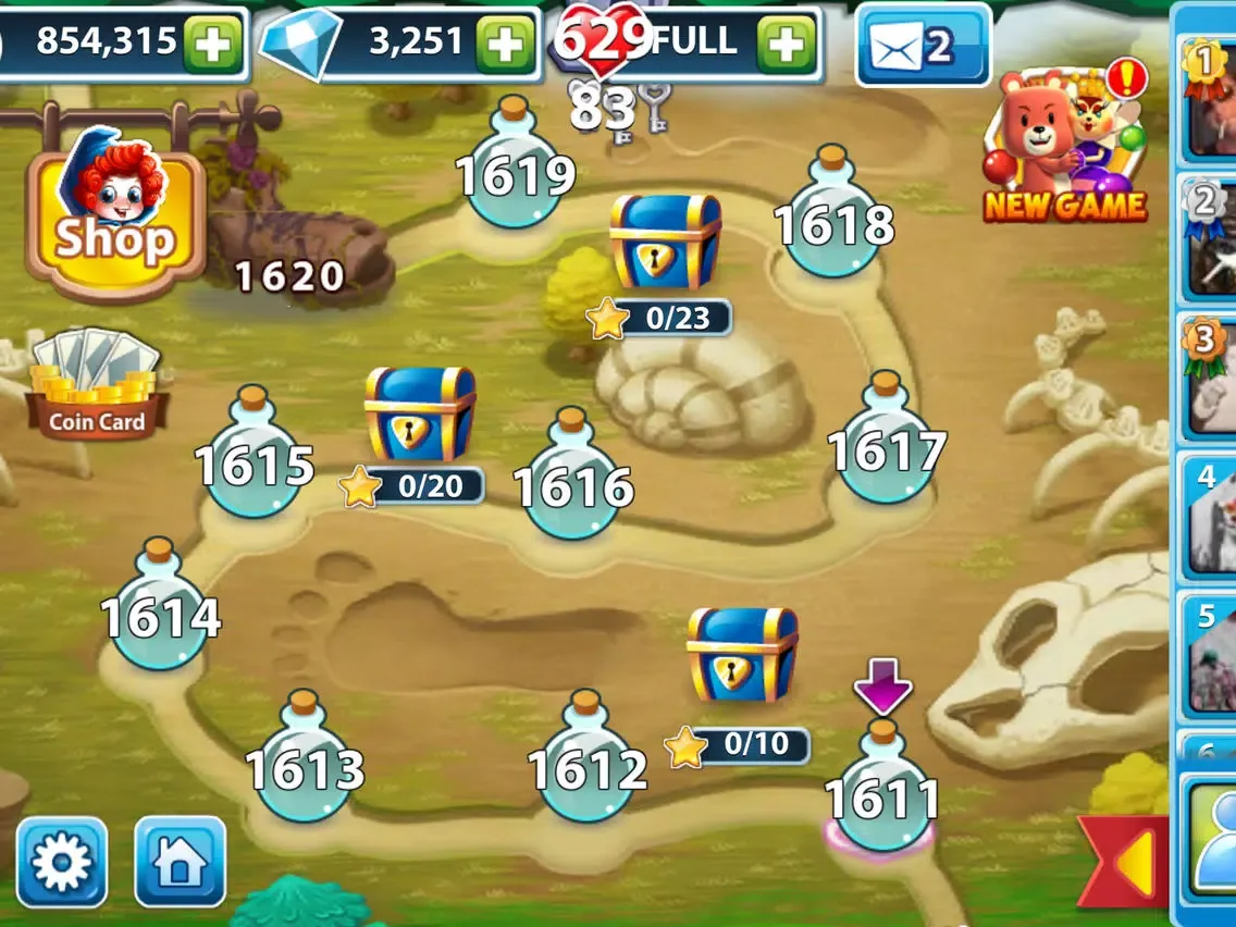 Solitaire in Wonderland iPad  스크린샷