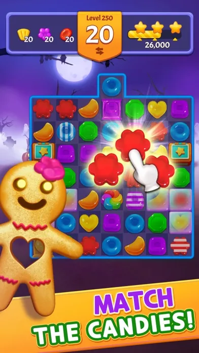 Tangkapan layar Spooky Cookie Party