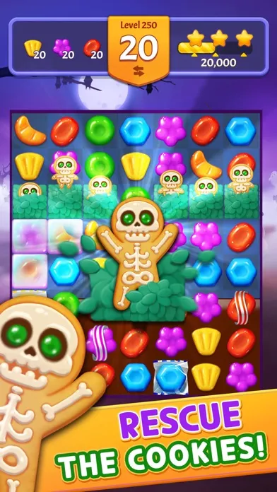 Tangkapan layar Spooky Cookie Party