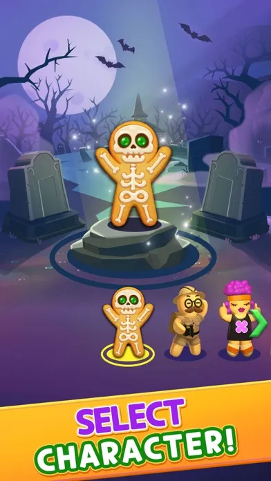 Tangkapan layar Spooky Cookie Party