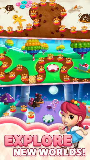 Скриншоты Sweet Road : Lollipop Match 3
