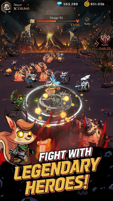 ภาพหน้าจอของ Idle Titan Slayer : Action RPG
