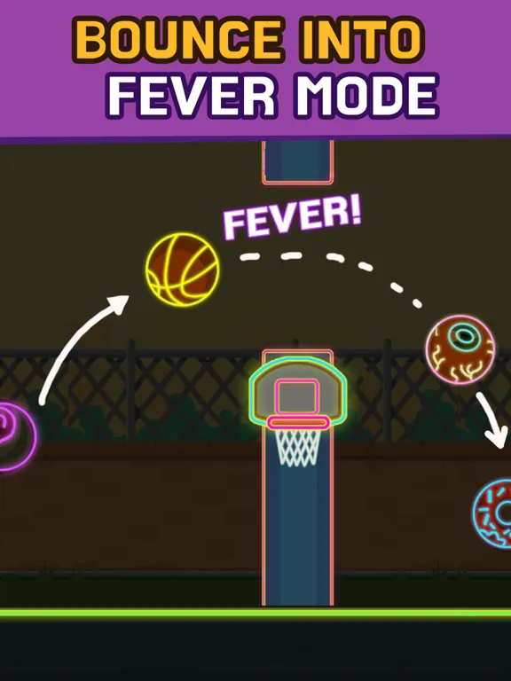 ภาพหน้าจอของ Flying Hoops! iPad 