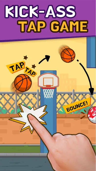 ภาพหน้าจอของ Flying Hoops!