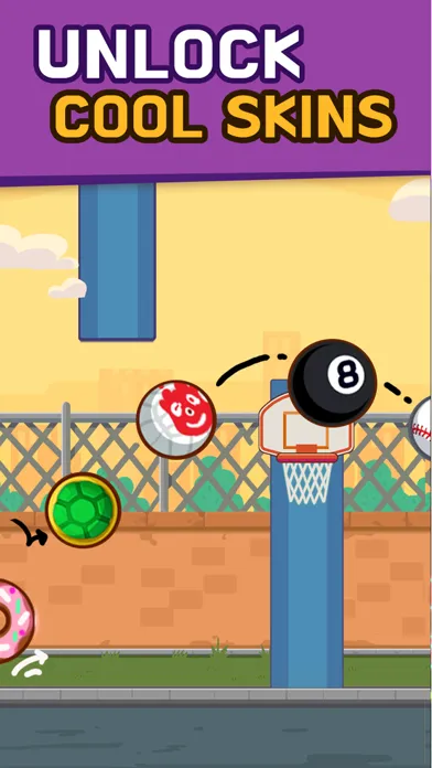 ภาพหน้าจอของ Flying Hoops!
