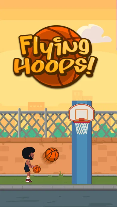 ภาพหน้าจอของ Flying Hoops!