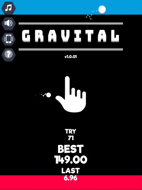 Gravital : Gravity Balls iPad 应用截图