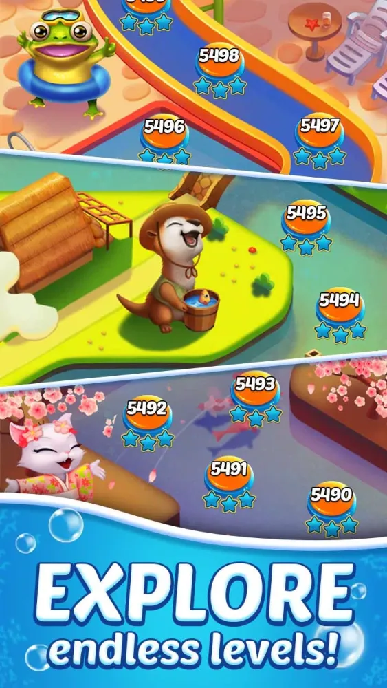 Water Splash - Cool Match 3应用截图