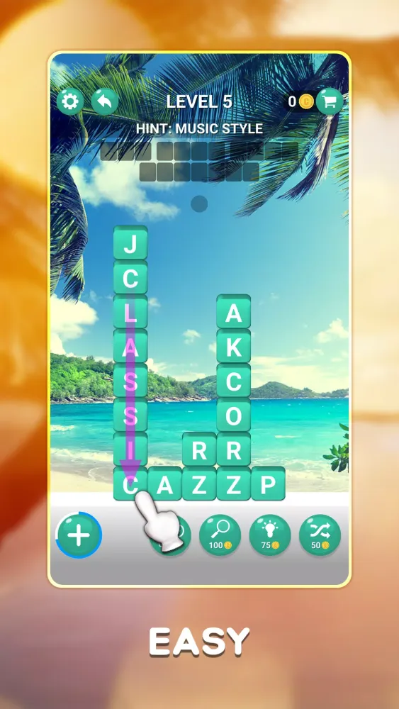 Zrzuty ekranu Word Blocks : Relax with Words