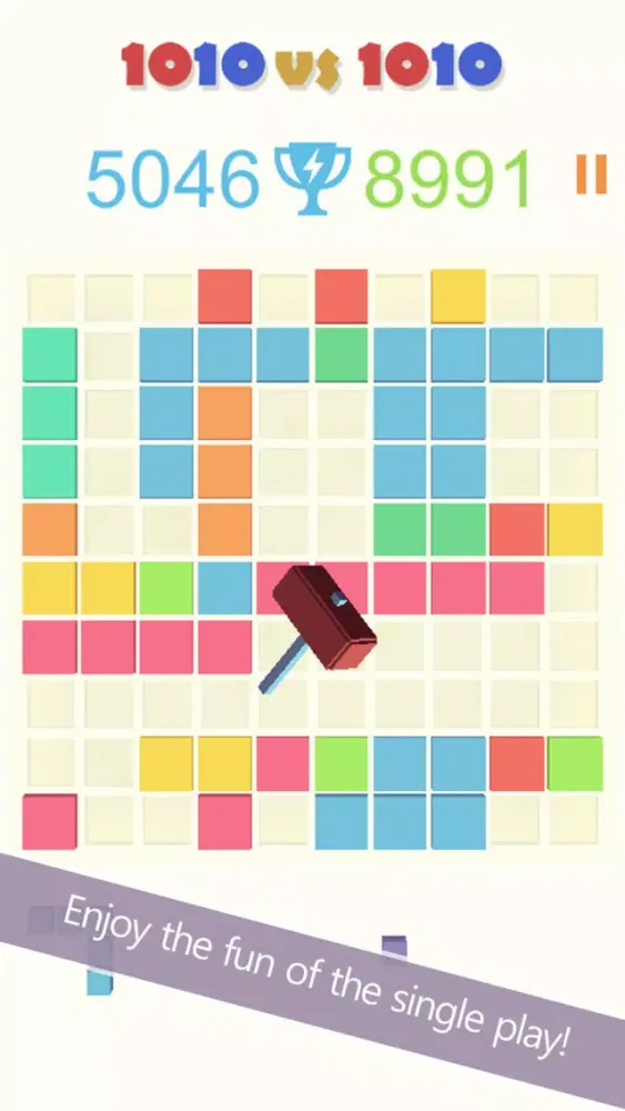 Captures d'écran de 1010 vs 1010 - Online, Puzzle
