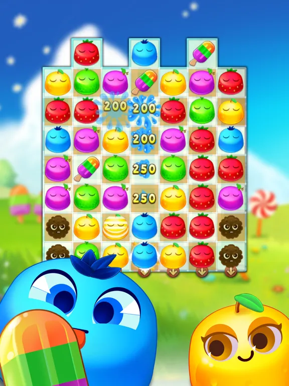 ภาพหน้าจอของ Pudding Splash: Draw Line iPad 