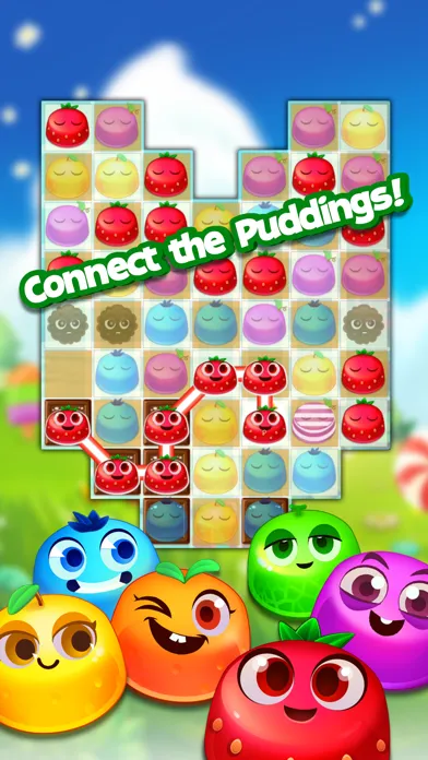 ภาพหน้าจอของ Pudding Splash: Draw Line