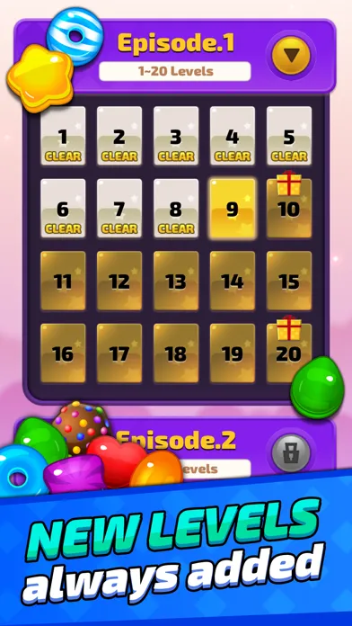 Capturas de pantalla de Sugar Land-Sweet Match3 Puzzle
