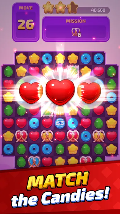 Capturas de pantalla de Sugar Land-Sweet Match3 Puzzle