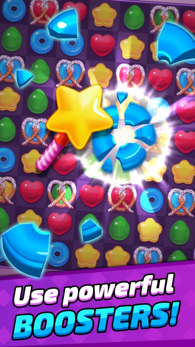 Capturas de pantalla de Sugar Land-Sweet Match3 Puzzle