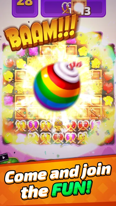 Capturas de pantalla de Sugar Land-Sweet Match3 Puzzle