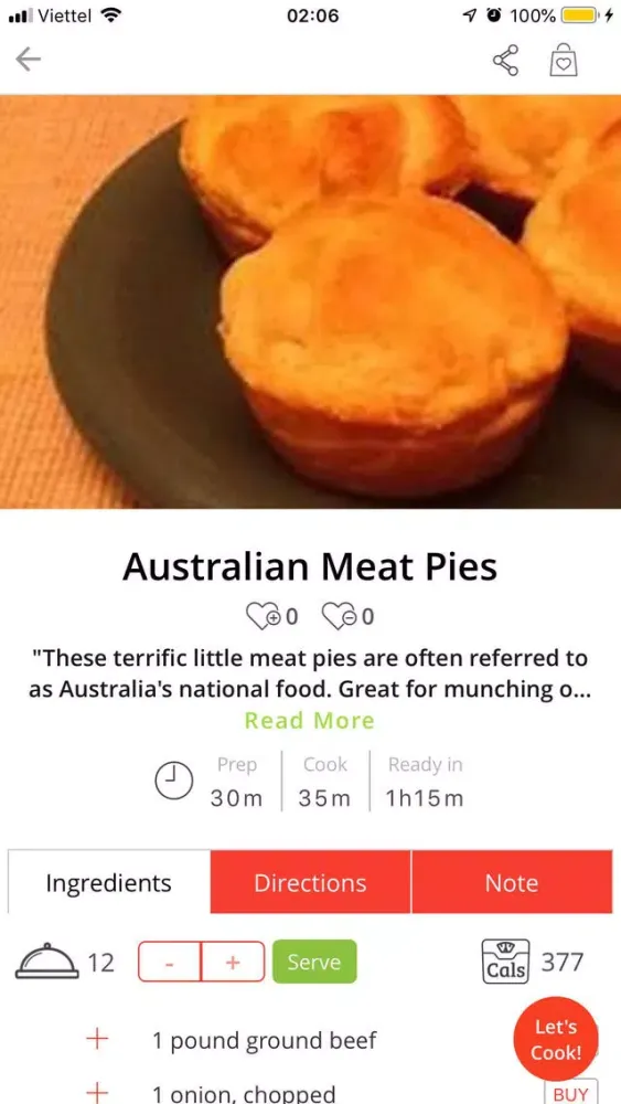 ภาพหน้าจอของ Australian Recipe Land