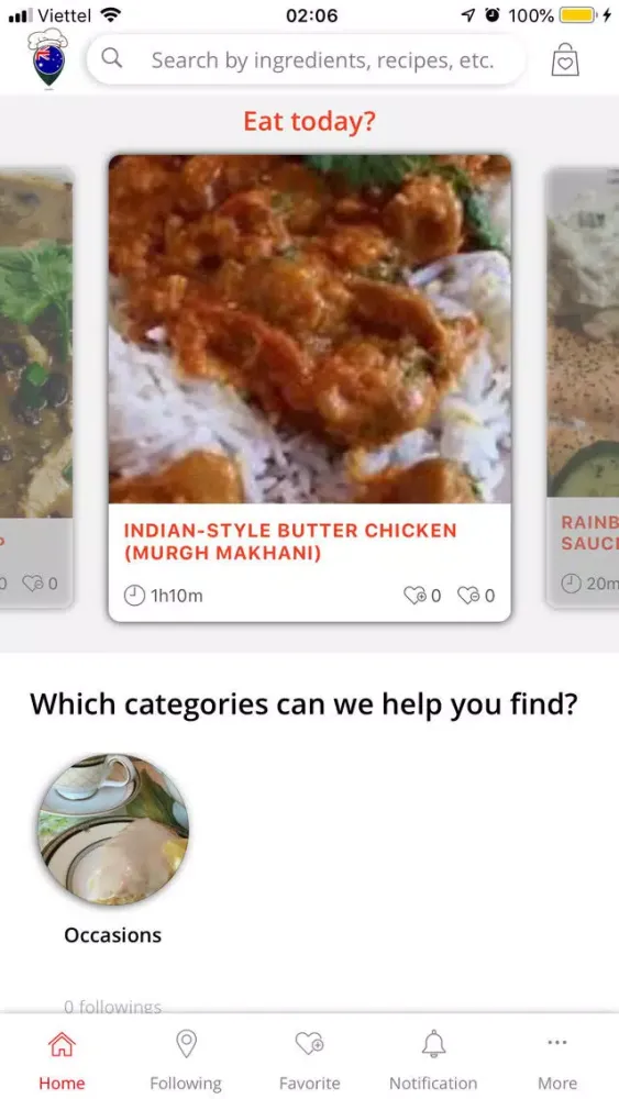 ภาพหน้าจอของ Australian Recipe Land