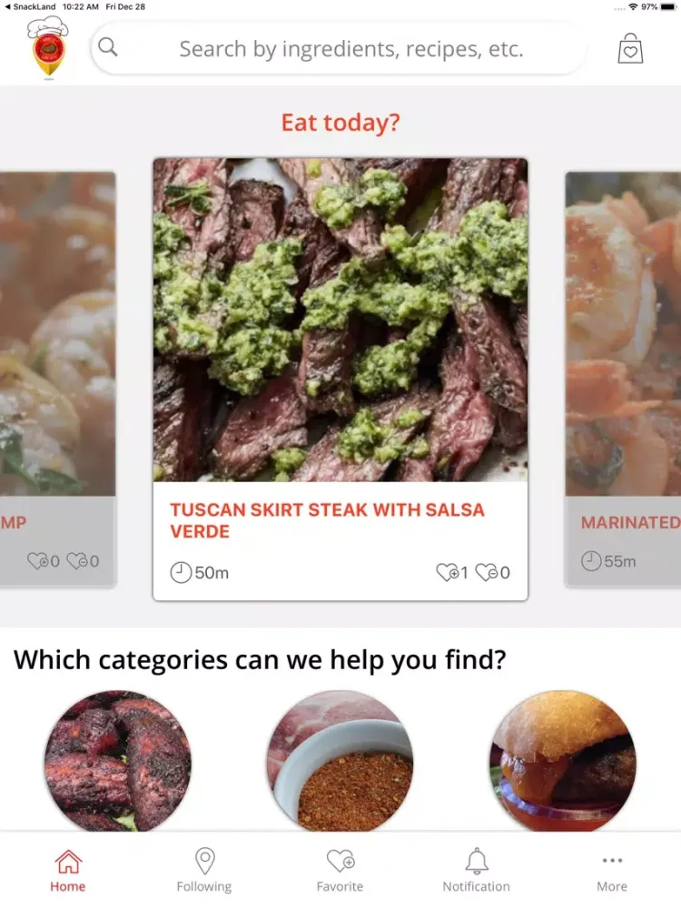 صور BBQ & Grilling Recipe Land iPad 