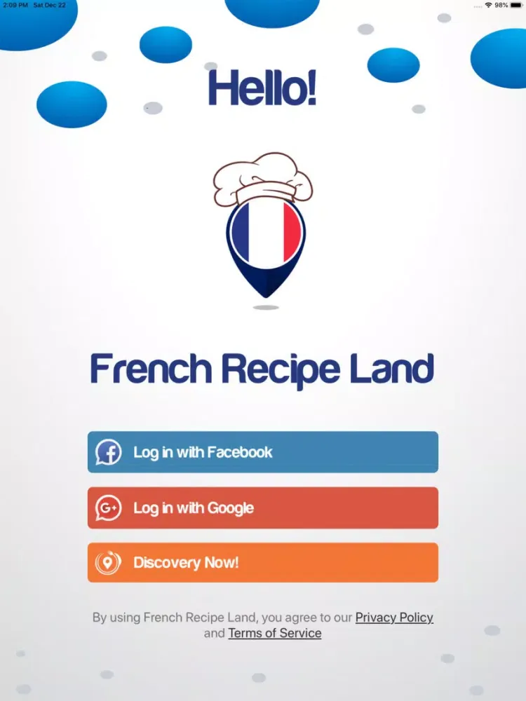 صور French Recipe Land iPad 