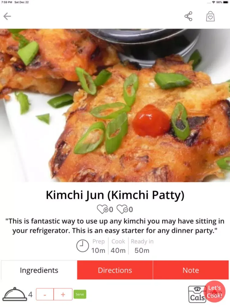 Скриншоты Korean Recipe Land iPad 