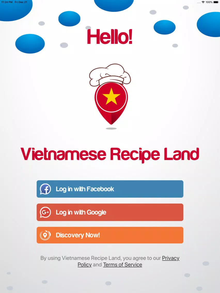 Screenshot di Vietnamese Recipe Land iPad 