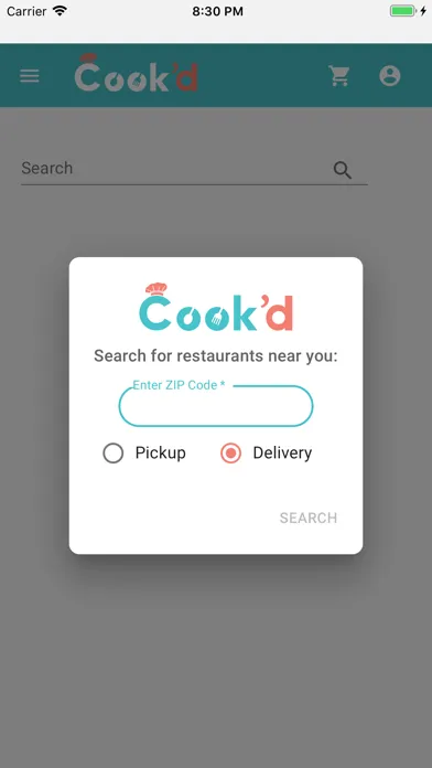 Cook'd سکرین شاٹس